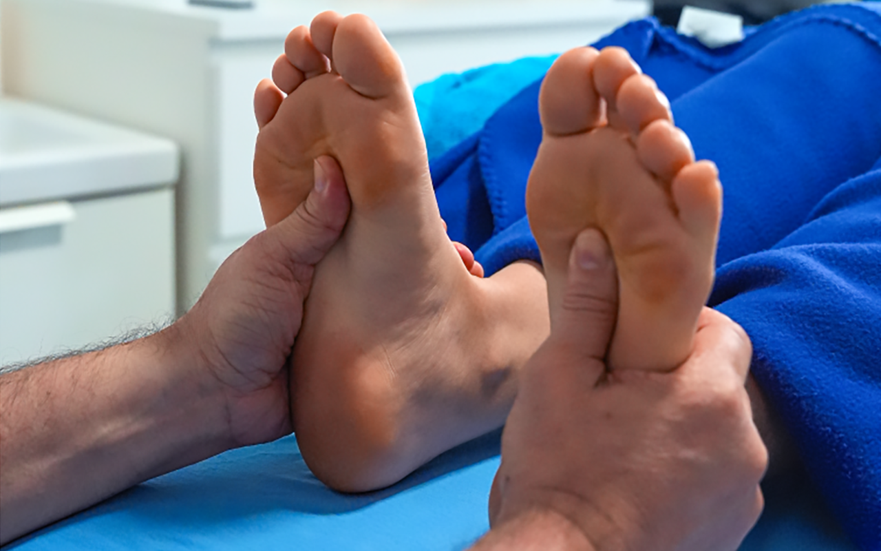 Fußreflexzonenmassage (FuZo)
